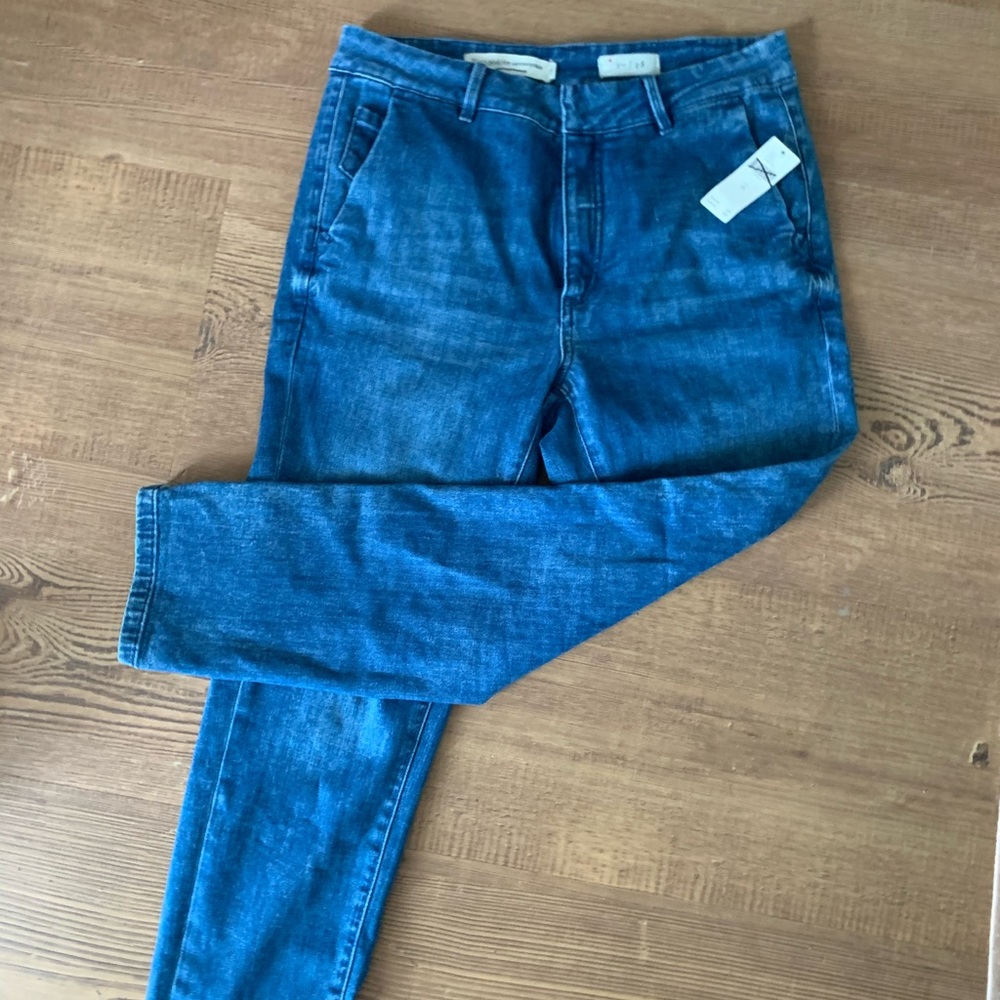 Anthropologie Denim Straight Leg